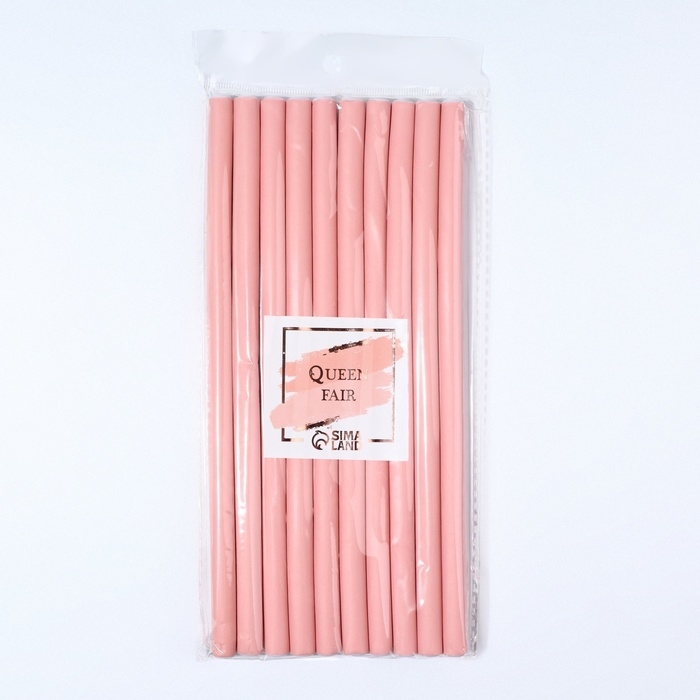 Бигуди &laquo;Бумеранг&raquo;, d = 1 см, 24 см, 10 шт, цвет МИКС