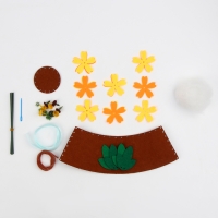 Набор для творчества. Букет из фетра в горшочке «Подсолнухи» Набор для творчества. Букет из фетра в горшочке «Подсолнухи»