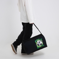 Сумка детская спортивная для мальчика «Футбол», 40х21х24 см, цвет чёрный Сумка детская спортивная для мальчика «Футбол», 40х21х24 см, цвет чёрный