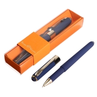 Ручка шариковая, 0.5 мм, Bruno Visconti MONACO, стержень синий, корпус тёмно-синий, в футляре Ручка шариковая, 0.5 мм, Bruno Visconti MONACO, стержень синий, корпус тёмно-синий, в футляре