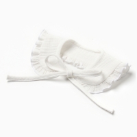 Платье с воротничком Крошка Я Муслин, 68-74, бежевый