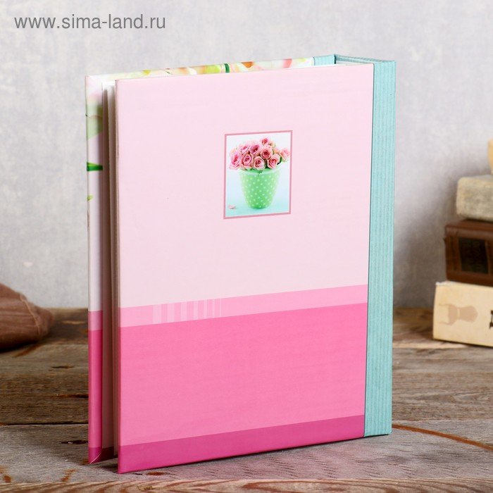 Фотоальбом "Цветы" 10x15 см., 200 фото