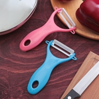 Овощечистка керамическая Доляна &laquo;Солнечная&raquo;, 13 см, цвет МИКС