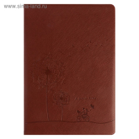 Ежедневник недатированный А5, 148 листов в линейку, обложка пвх, МИКС