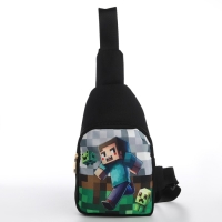 Сумка детская для мальчика через плечо &laquo;Пиксельный мир&raquo;