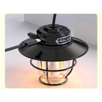 Фонарь кемпинговый аккумуляторный, 1200 мАч, SMD, 2835, 4 режима, 10.3 х 4.4 х 8.8 см