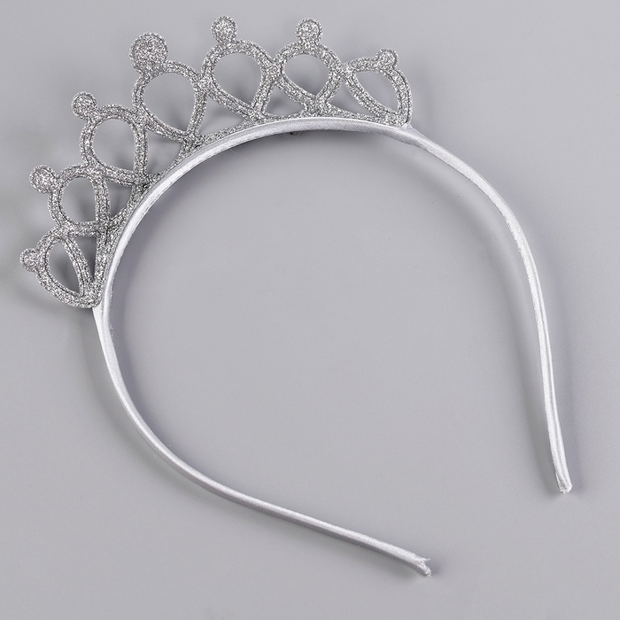 Карнавальный набор &laquo;Стильная принцесса&raquo;: ободок, платье голубое с лебедями, рост 110 см