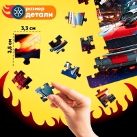 Пазлы светящиеся «Ночные гонки», 88 деталей Пазлы светящиеся «Ночные гонки», 88 деталей