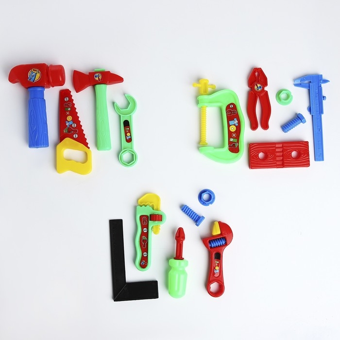 Детский рюкзак + игра &laquo;Строитель&raquo;, 23х20,5см, МИКС