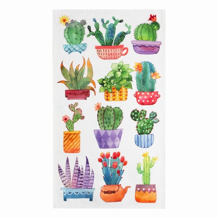 Набор полотенец "Этель" Счастье 40х73 см - 2 шт., 100% хлопок, саржа