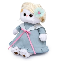 Мягкая игрушка &laquo;Ли-Ли в морском платье и вязаном берете&raquo;, 24 см