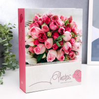 Фотоальбом на 200 фото "Розовый букет" Фотоальбом на 200 фото "Розовый букет"