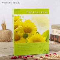 Фотоальбом на 200 фото 10х15 см "Цветочная коллекция-2" МИКС Фотоальбом на 200 фото 10х15 см "Цветочная коллекция-2" МИКС