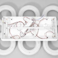 Люстра с ПДУ "Сонтана" LED 300Вт 3000-6000Вт белый 75х50х12см BayerLux Люстра с ПДУ "Сонтана" LED 300Вт 3000-6000Вт белый 75х50х12см BayerLux