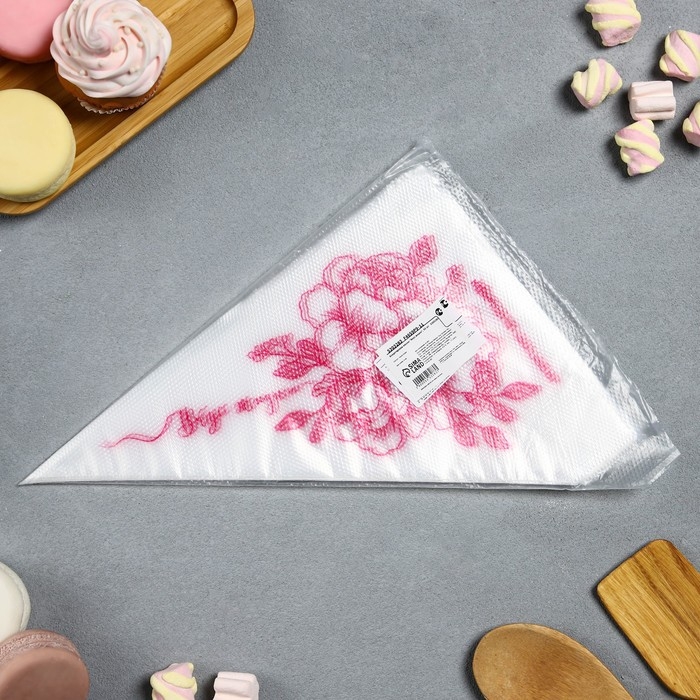 Кондитерские мешки «Вкус жизни» 35 х 20 см, 50 шт Кондитерские мешки «Вкус жизни» 35 х 20 см, 50 шт