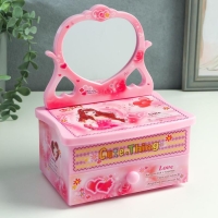 Шкатулка музыкальная "Трюмо девочки" 20х16х10,5 см Шкатулка музыкальная "Трюмо девочки" 20х16х10,5 см