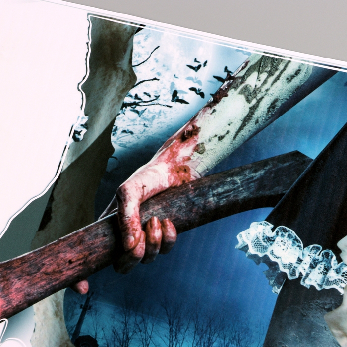 Наклейка 3Д интерьерная Хоррор 55*40см Наклейка 3Д интерьерная Хоррор 55*40см