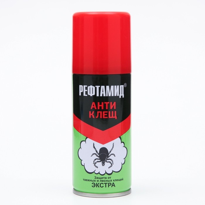 Аэрозоль Аэрозоль "Рефтамид", Антиклещ, Экстра, 100 мл