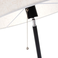 Торшер 19072/1 E27 40Вт черный 45х40х170 см