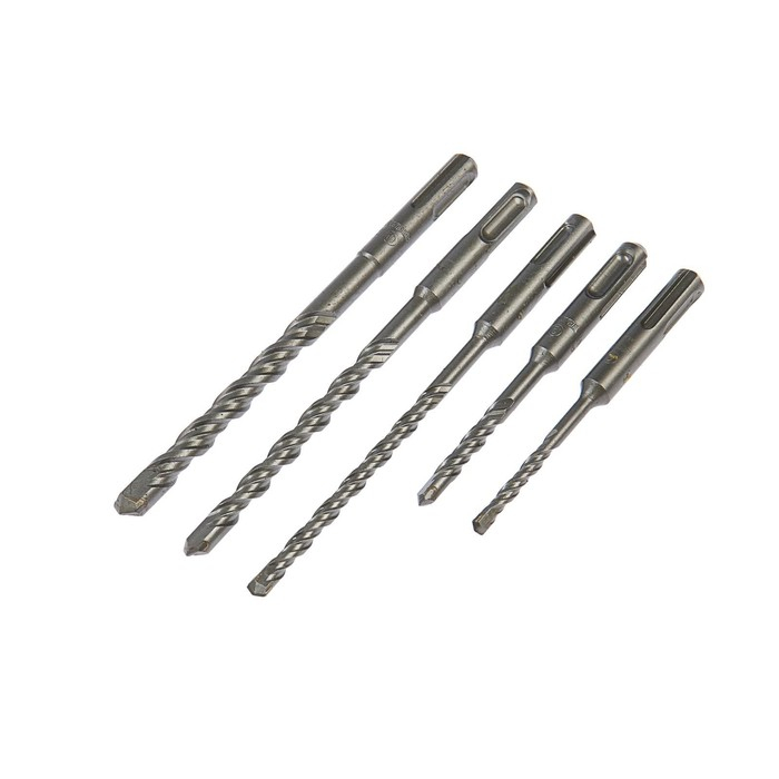 Набор буров по бетону ТУНДРА, SDS-plus, 5-6 х 110 мм, 6-8-10 х 160 мм, 5 шт. Набор буров по бетону ТУНДРА, SDS-plus, 5-6 х 110 мм, 6-8-10 х 160 мм, 5 шт.