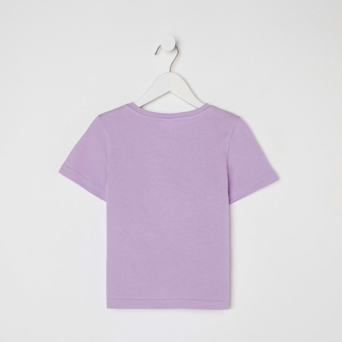 Футболка детская KAFTAN Футболка детская KAFTAN "Самая красивая" р.36 (134-140), сиреневый