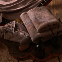 Полотенце махровое SL HOME: Waffle "Софт Мист" 100х180 см, 100% хлопок, 490 г/м2