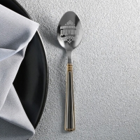 Ложка чайная с гравировкой &laquo;Любимый дедушка&raquo;, в подарочной коробке, 3 х 14 см.