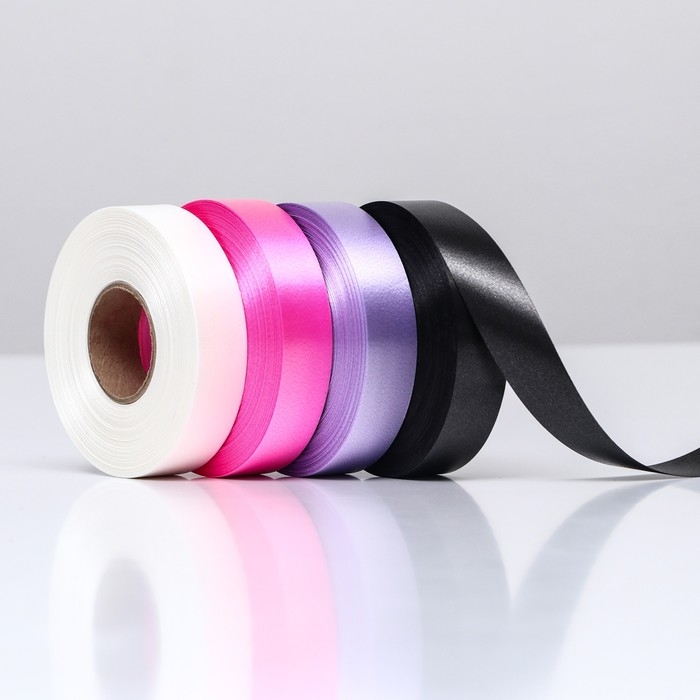 Лента для декора и подарков, МИКС (99,09,27,42), 2 см х 45 м Лента для декора и подарков, МИКС (99,09,27,42), 2 см х 45 м