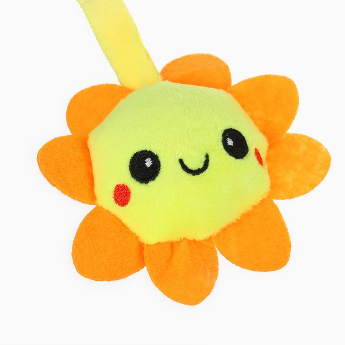 Растяжка - спираль с игрушками дуга на коляску / кроватку для малышей 0+ «Маленькое счастье», Крошка Я Растяжка - спираль с игрушками дуга на коляску / кроватку для малышей 0+ «Маленькое счастье», Крошка Я