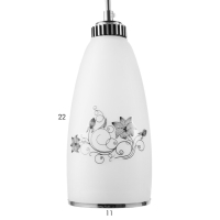 Светильник BayerLux "Сильвия" Е27 40Вт хром 11х11х22-110 см Светильник BayerLux "Сильвия" Е27 40Вт хром 11х11х22-110 см