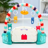 Развивающий музыкальный коврик «Пляж», 73x48 см. Развивающий музыкальный коврик «Пляж», 73x48 см.