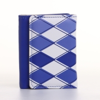 Кошелёк женский на кнопке, цвет синий Кошелёк женский на кнопке, цвет синий