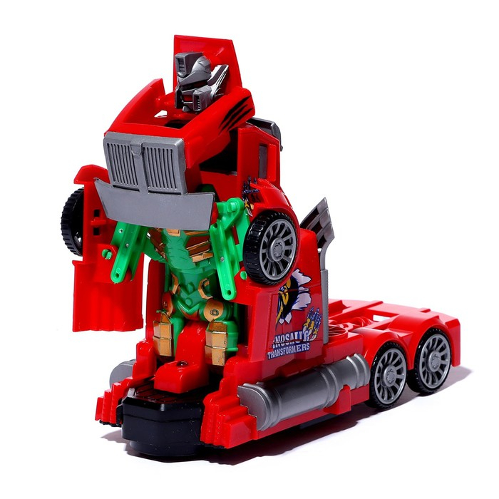 Робот &laquo;Грузовик&raquo;, трансформируется, световые и звуковые эффекты