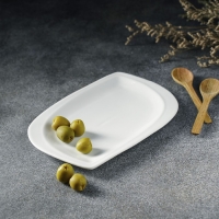 Блюдо керамическое сервировочное &laquo;Лист&raquo;, 18,5&times;13 см