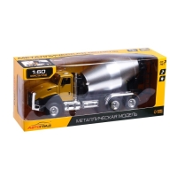 Грузовик металлический &laquo;Бетон&raquo;, инерция, открываются двери, свет и звук