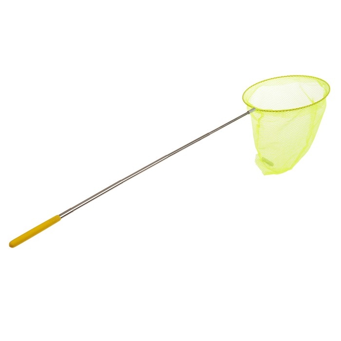 Сачок детский, телескопический 66 см, диаметр: 20 см, цвета МИКС Сачок детский, телескопический 66 см, диаметр: 20 см, цвета МИКС