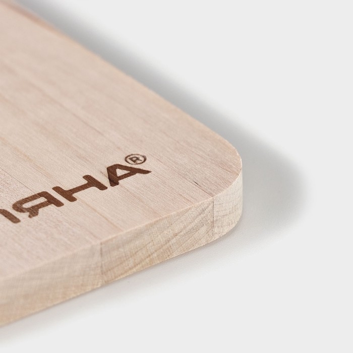 Доска разделочная деревянная Доляна, 37,5&times;21 см