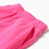 Костюм (рубашка и брюки) детский KAFTAN "Муслин", р.30 (98-104 см) розовый