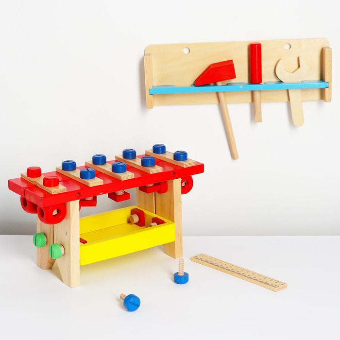 Игровой набор &laquo;Столярная мастерская&raquo; 28х10х28 см