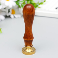 Печать для сургуча с деревянной ручкой "Совёнок на веточке" 9х3х3 см Печать для сургуча с деревянной ручкой "Совёнок на веточке" 9х3х3 см