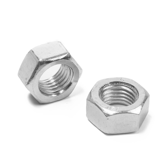 Гайка ТУНДРА, шестигранная, DIN 934, класс прочности 6, оцинкованная, М16, 5 кг Гайка ТУНДРА, шестигранная, DIN 934, класс прочности 6, оцинкованная, М16, 5 кг