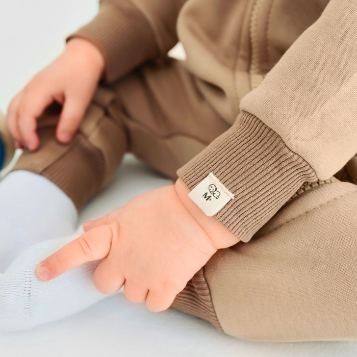 Комбинезон детский MINAKU, цвет кофейный, рост 92-98