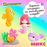 Игровой набор ластиков &laquo;Русалочка&raquo;, 4 шт., МИКС