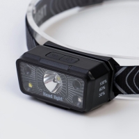 Фонарь налобный аккумуляторный, 5 Вт, 1000 мАч, 200 лм, LED, 5 режимов, датчик движения Фонарь налобный аккумуляторный, 5 Вт, 1000 мАч, 200 лм, LED, 5 режимов, датчик движения