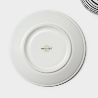 Чайная пара фарфоровая Magistro Hypnose, кружка 230 мл, блюдце 15,5 см Чайная пара фарфоровая Magistro Hypnose, кружка 230 мл, блюдце 15,5 см