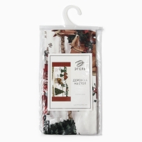 Новый год.Дорожка Этель "Лошадки" 30х70 см, 100% хл, саржа 190 г/м2 Новый год.Дорожка Этель "Лошадки" 30х70 см, 100% хл, саржа 190 г/м2