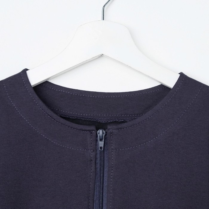 Школьный кардиган для девочки, цвет синий, рост 140 см