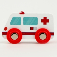 Детская &laquo;Скорая помощь&raquo; совместима с набором Ж/Д &laquo;Транспорт&raquo; 7 &times; 3 &times; 4,5 см