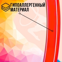 Обруч, диаметр 60 см, цвет красный Обруч, диаметр 60 см, цвет красный