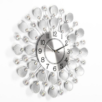 Часы настенные, серия: Ажур, "Кремпе", плавный ход, d-48 см, циферблат 22 см Часы настенные, серия: Ажур, "Кремпе", плавный ход, d-48 см, циферблат 22 см